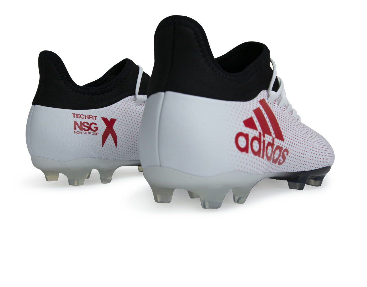 adidas Men's X 17.2 FG White/Real Black – Azteca Soccer