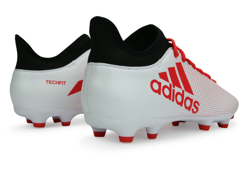 adidas Men's X 17.3 FG White/Real Coral/Core Black