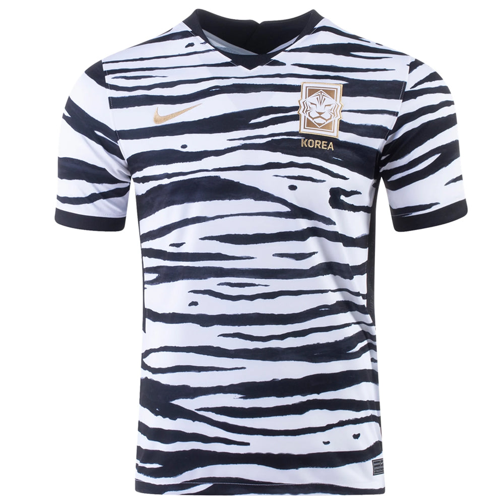 Nike Men's Korea 2020/21 Away Jersey White/Black/Metallic Gold