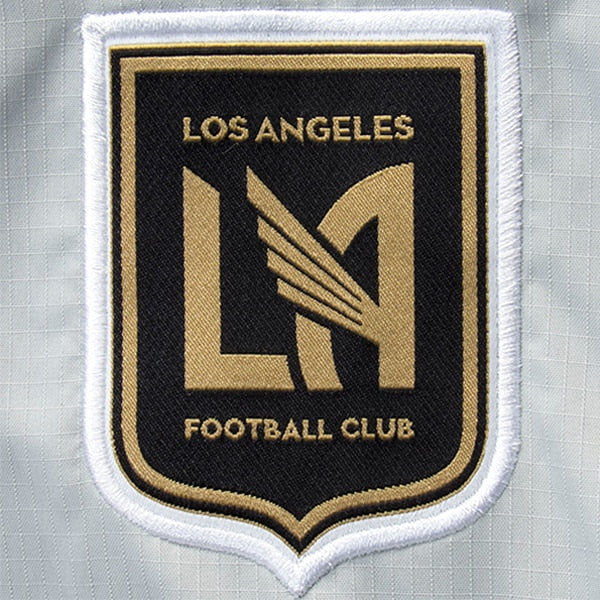 adidas Men's LAFC 19 Rain Jacket Stone/White