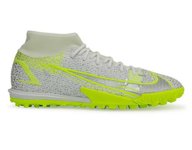 Nike Men's Mercurial Superfly 8 Academy TF White/Volt Front