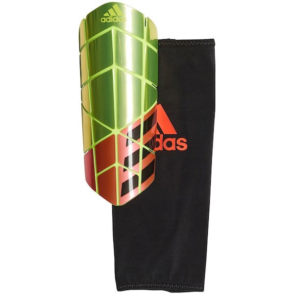 adidas X Pro Shin Guards Solar Yellow/Solar Red