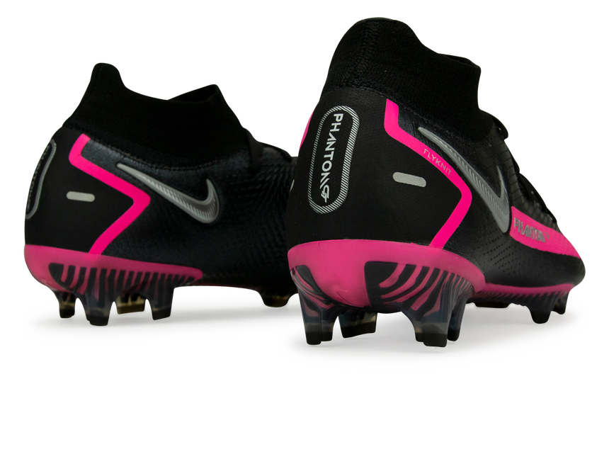 Nike Men's Phantom GT DF Elite FG Black/Pink Blast – Azteca