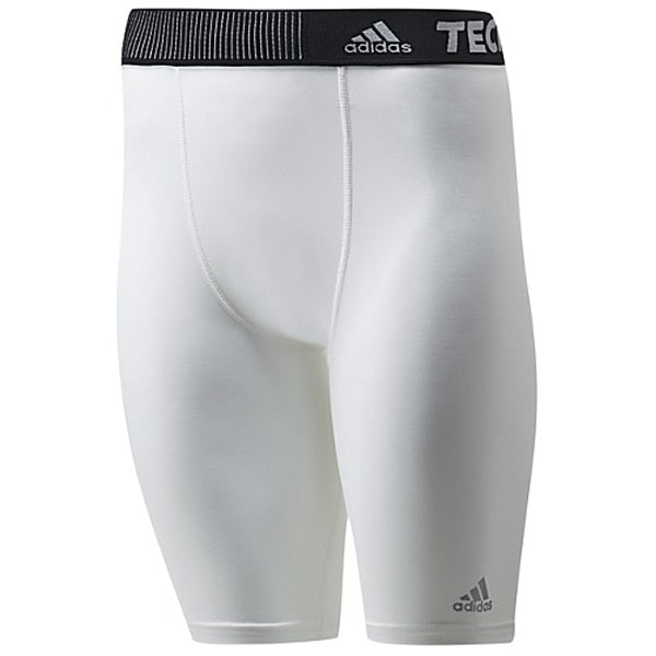 adidas Men's Techfit Soccer Tights White