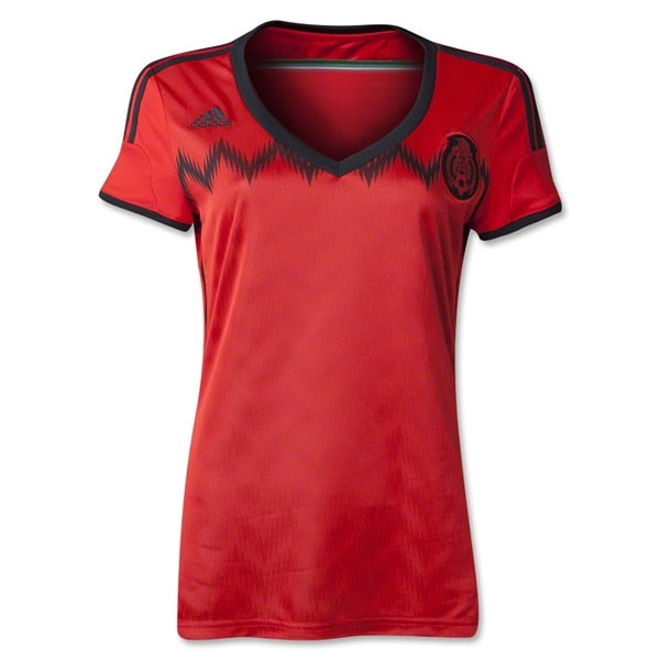 adidas Women's Mexico 14/15 Away Jersey Red/Black