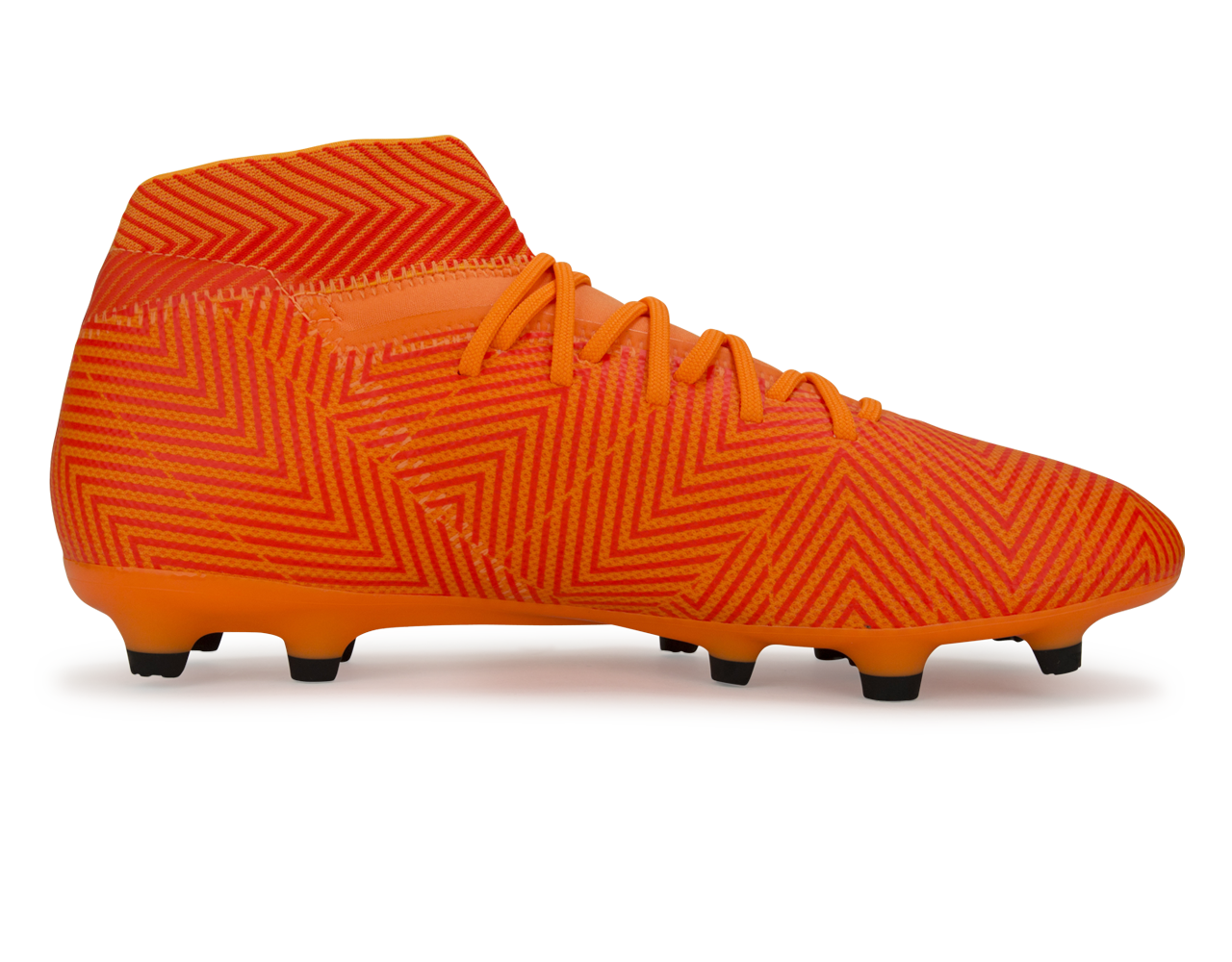 adidas Men s Nemeziz 18.3 FG Zest Core Black Solar Red Azteca Soccer