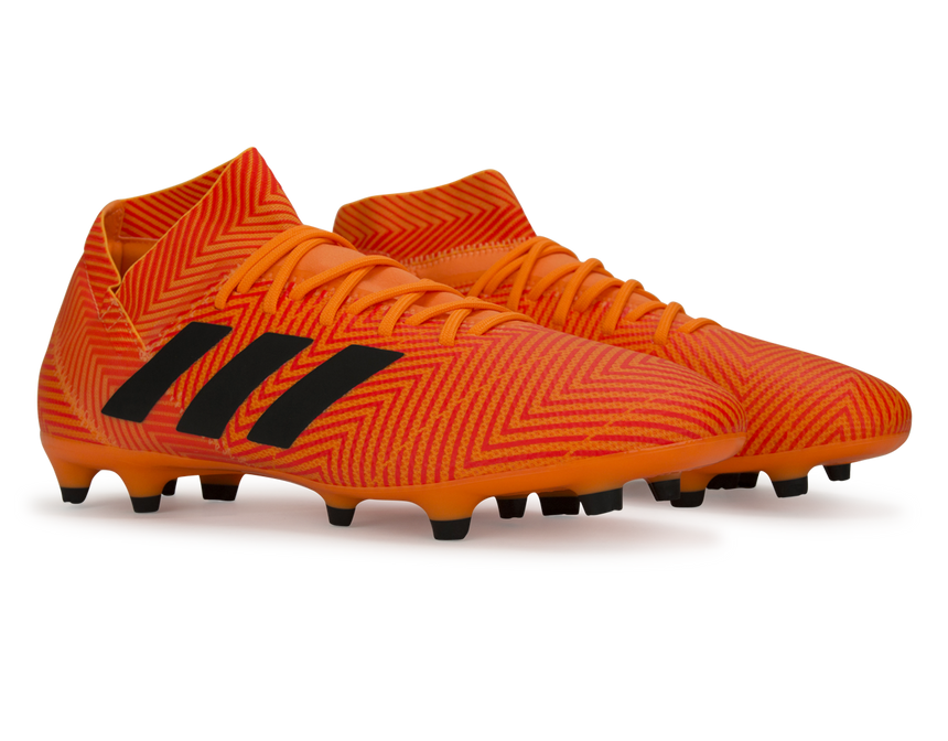 adidas Men's Nemeziz 18.3 FG Zest/Core Black/Solar Red