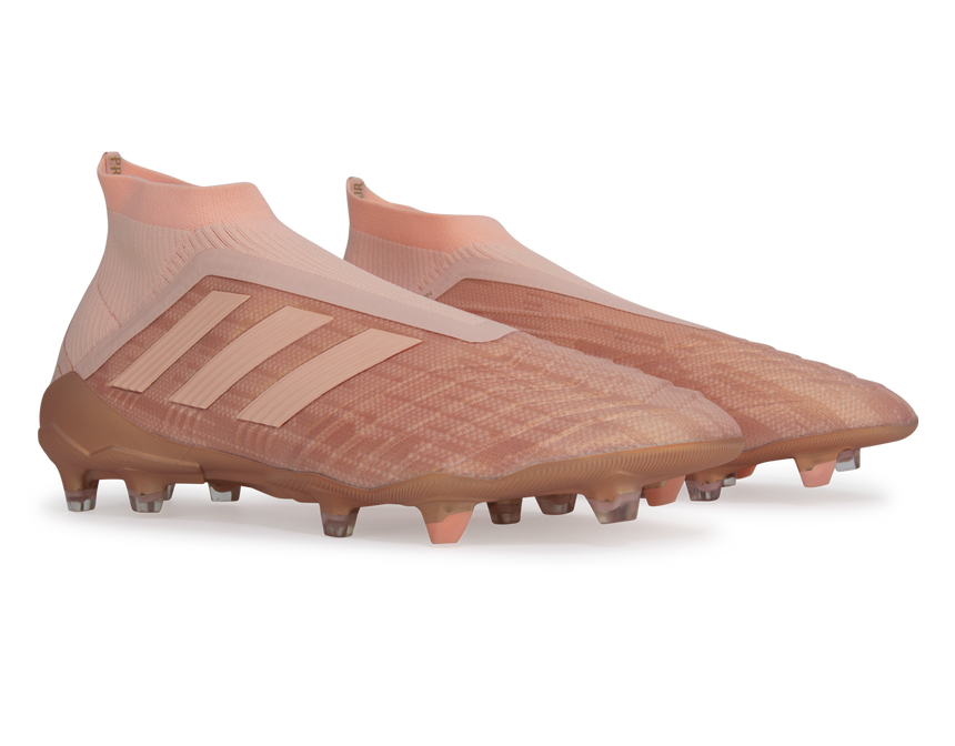 プレデター18+ FG(25.5) adidas Men's Predator 18 + FG Clear Orange/Trace Pink – Azteca Soccer