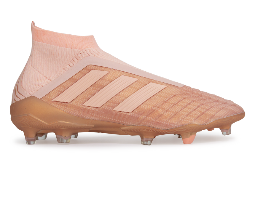 adidas Men's Predator 18 + FG Clear Orange/Trace Pink – Azteca Soccer