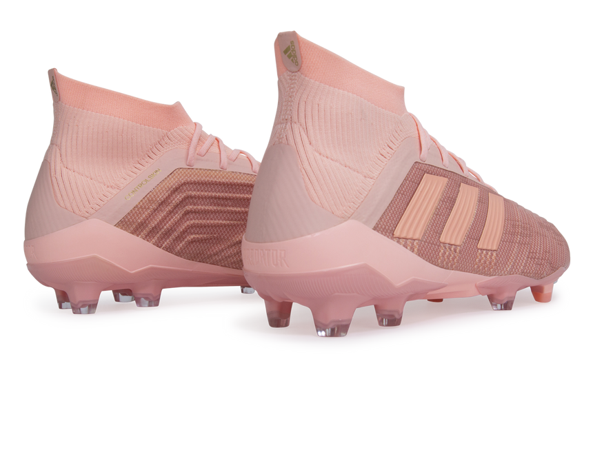 adidas Men's Predator 18.1 FG Clear Orange/Trace Pink