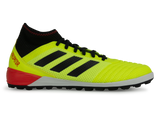 adidas Men's Predator Tango 18.3 Turf Soccer Shoes Solar Yellow/Core Black
