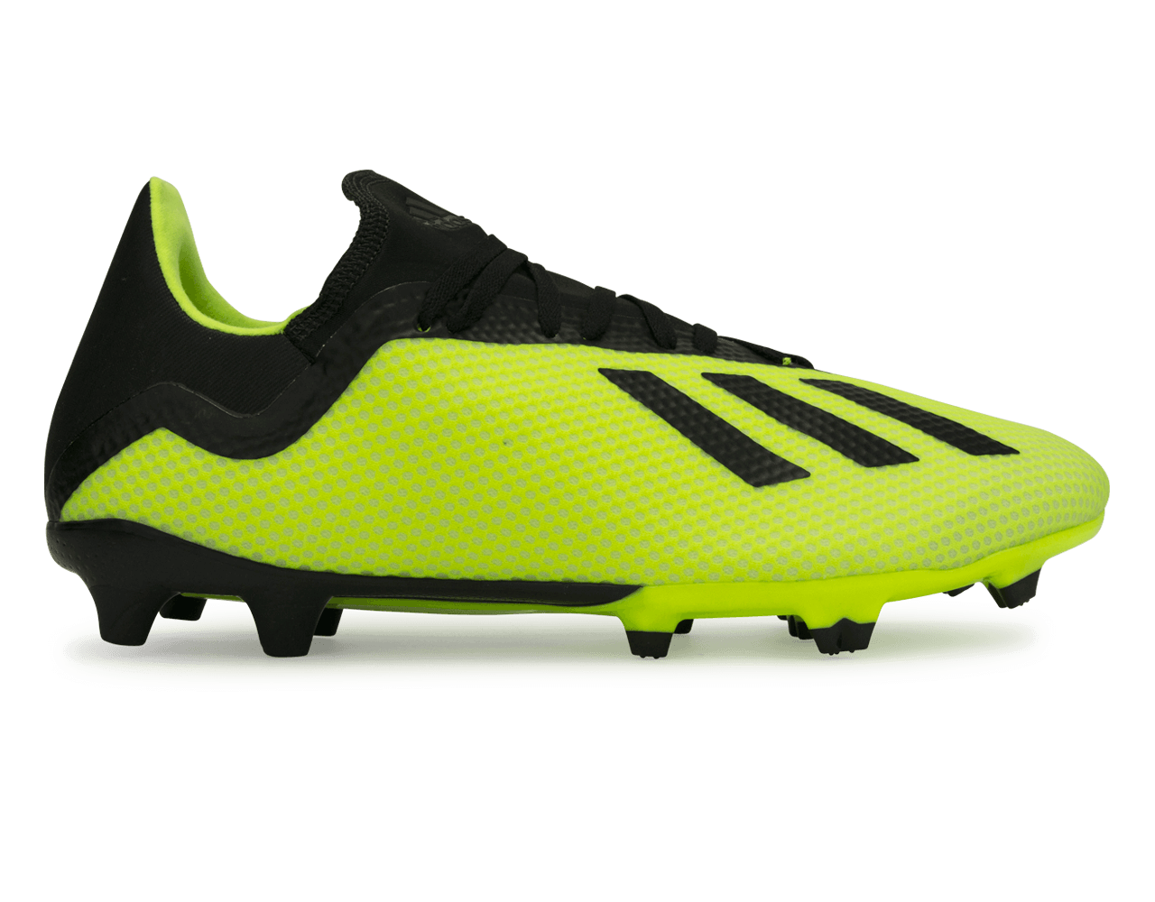 adidas Men s X 18.3 FG Solar Yellow Core Black Cloud White