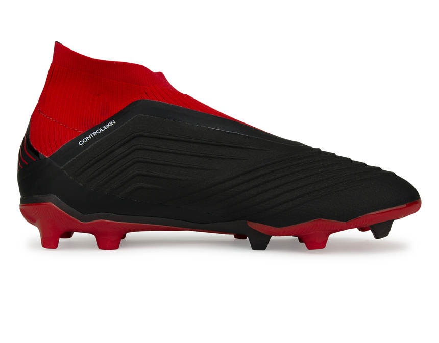 adidas Kids Predator 18+ FG Core Black/White