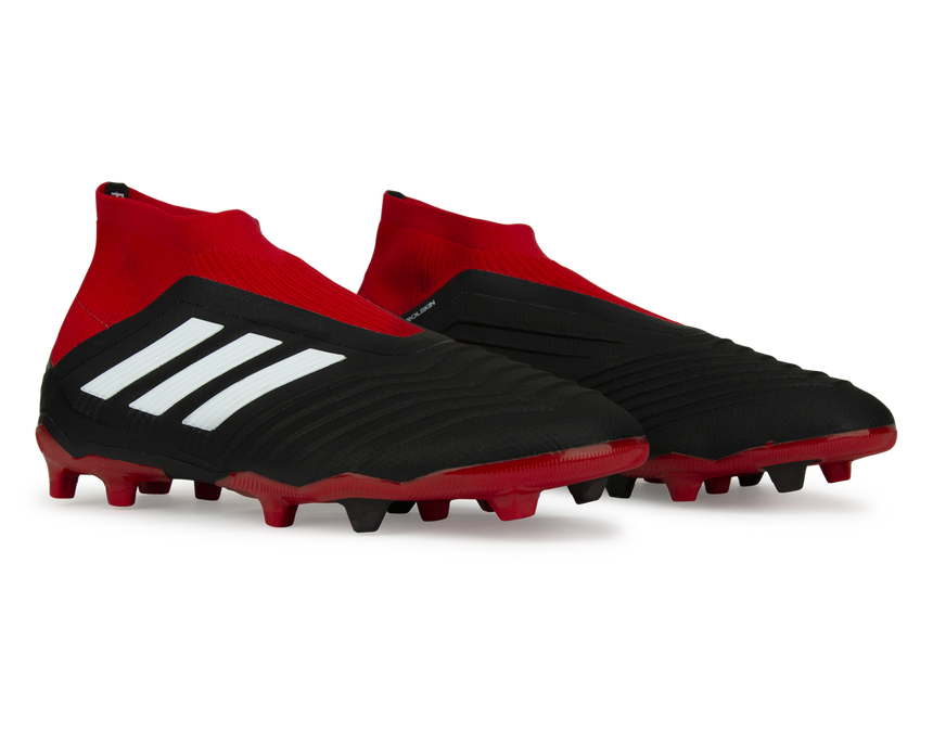 adidas Kids Predator 18+ FG Core Black/White
