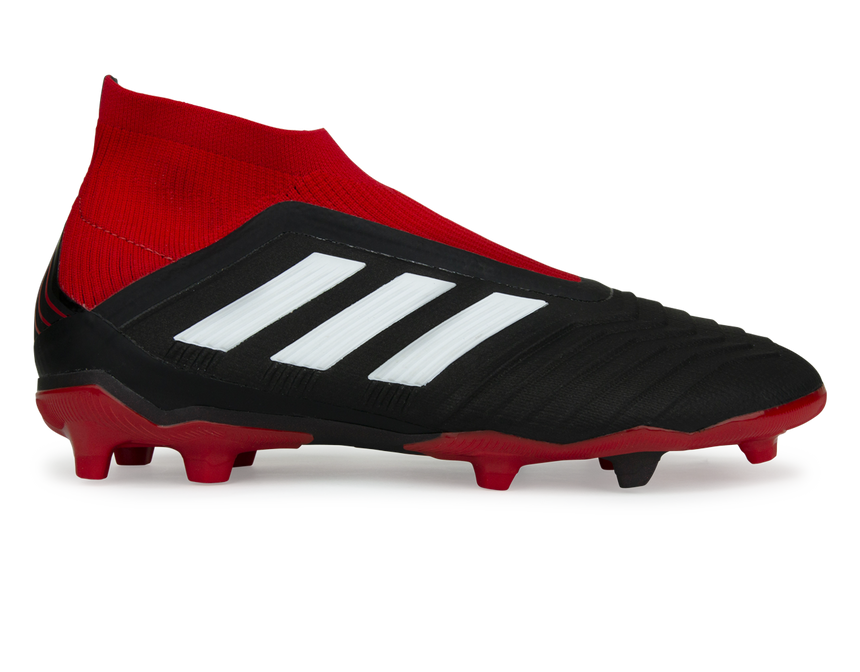 adidas Kids Predator 18+ FG Core Black/White