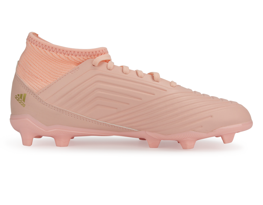 adidas Kids Predator 18.3 FG Clear Orange/Trace Pink