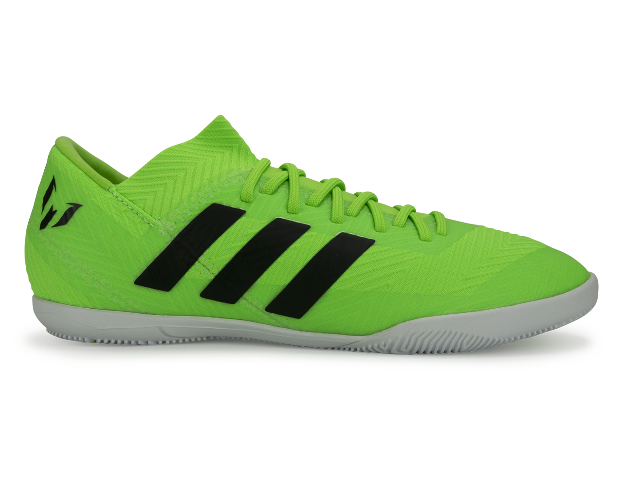 adidas Kids Nemeziz Messi Tango Indoor Soccer Shoes Solar Green/Core Black