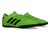 adidas Kids Nemeziz Messi Tango Turf Soccer Shoes  Solar Green/Core Black