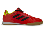 adidas Men's Copa 18.3 Indoor Soccer Shoes Solar Red/Core Black