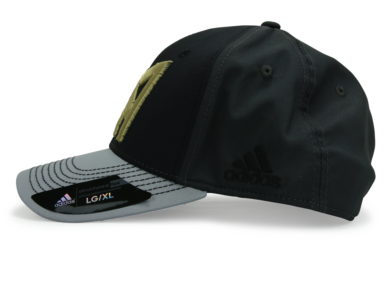 adidas Men's LAFC Structured Flex Cap Black