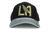 adidas Men's LAFC Structured Flex Cap Black