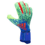 adidas Men's Predator Pro Goalkeeper Gloves Solar Yellow/Bold Blue/Active Red