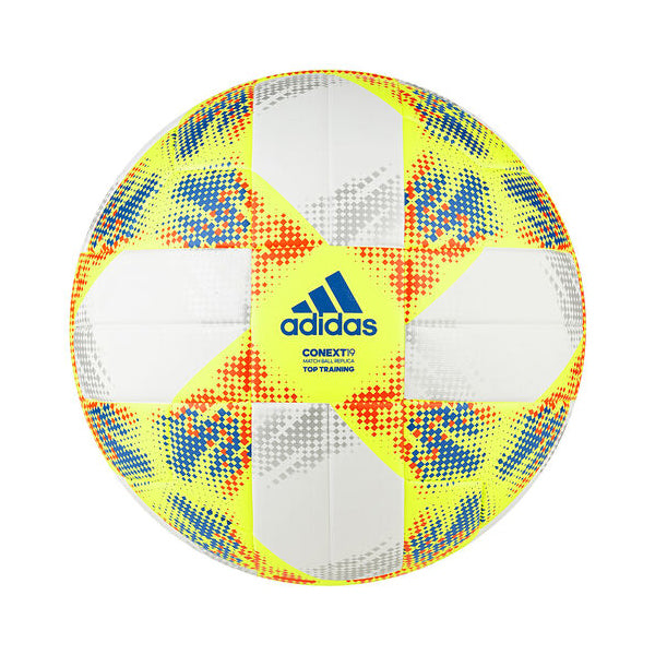 adidas Conext 19 Top Training Ball White/Solar Yellow
