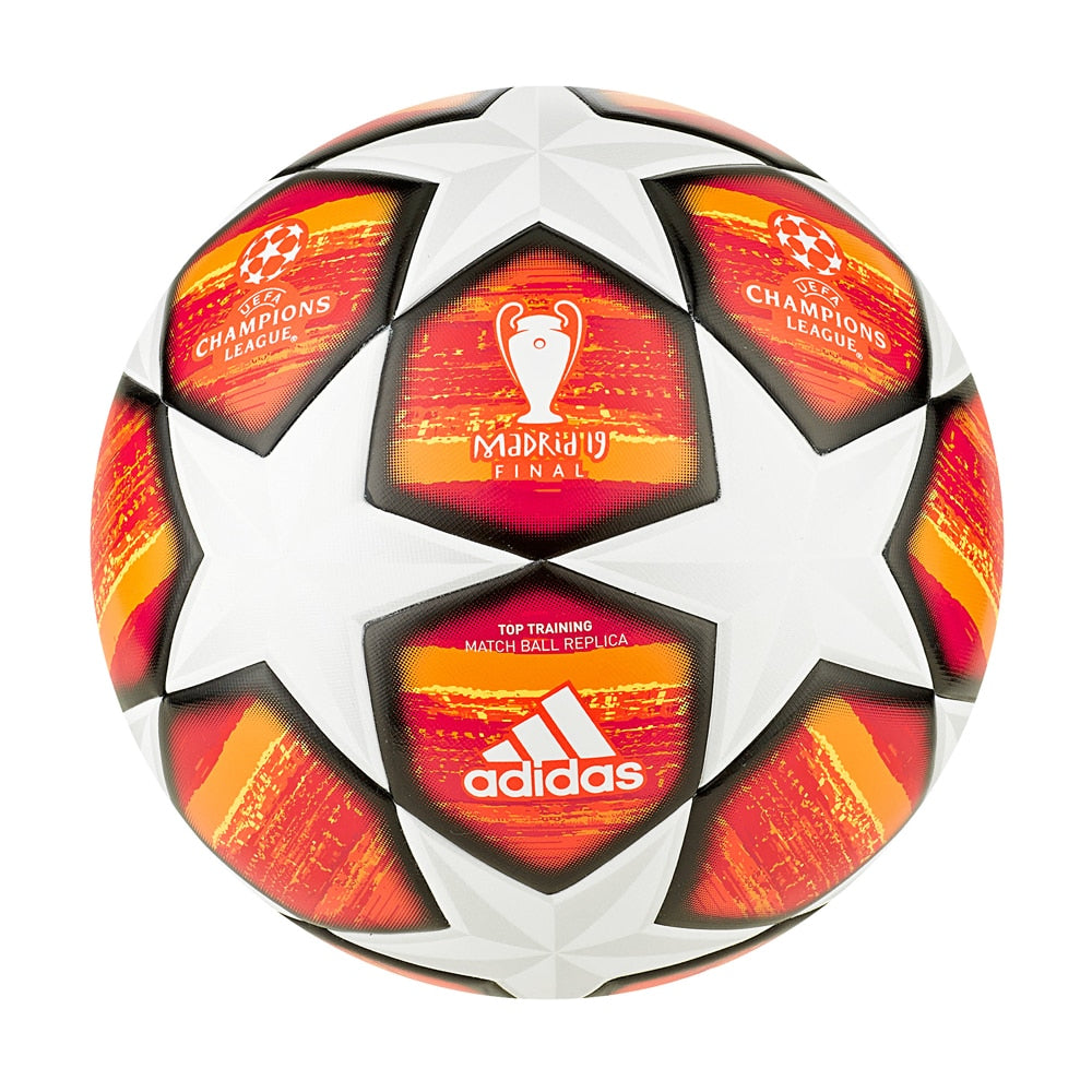 adidas UCL Finale Madrid Top Training Ball Solar Red/White – Azteca Soccer