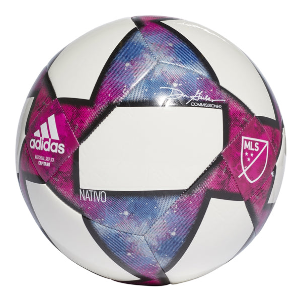 adidas MLS Capitano Nativo Ball White / Black