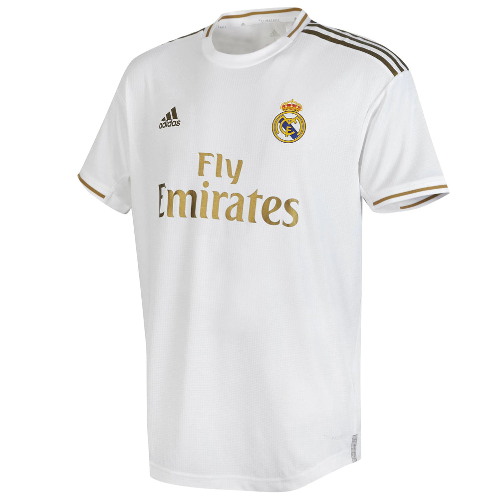 adidas Men's Real Madrid 19/20 Authentic Eden Hazard Home Jersey White