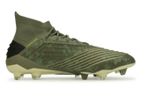 adidas Men's Predator 19.1 FG Legacy Green/Sand/Solar Yellow
