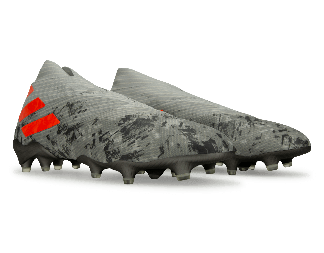 adidas Men's Nemeziz 19+ FG Grey Two/Solar Orange/Chalk White Azteca