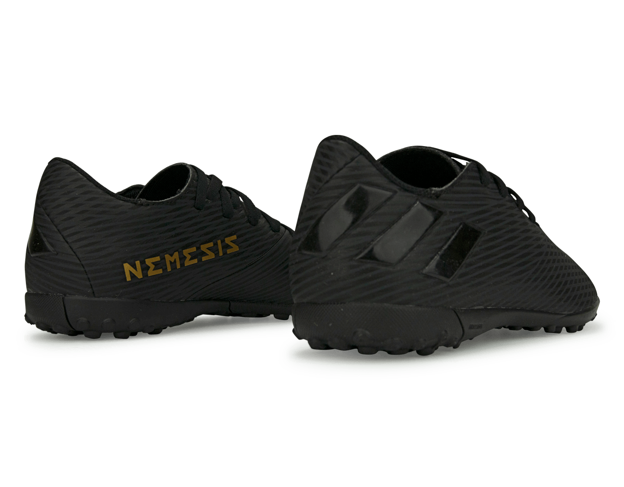 adidas Kids Nemeziz 19.4 Turf Soccer Shoes Core Black/Utility Black