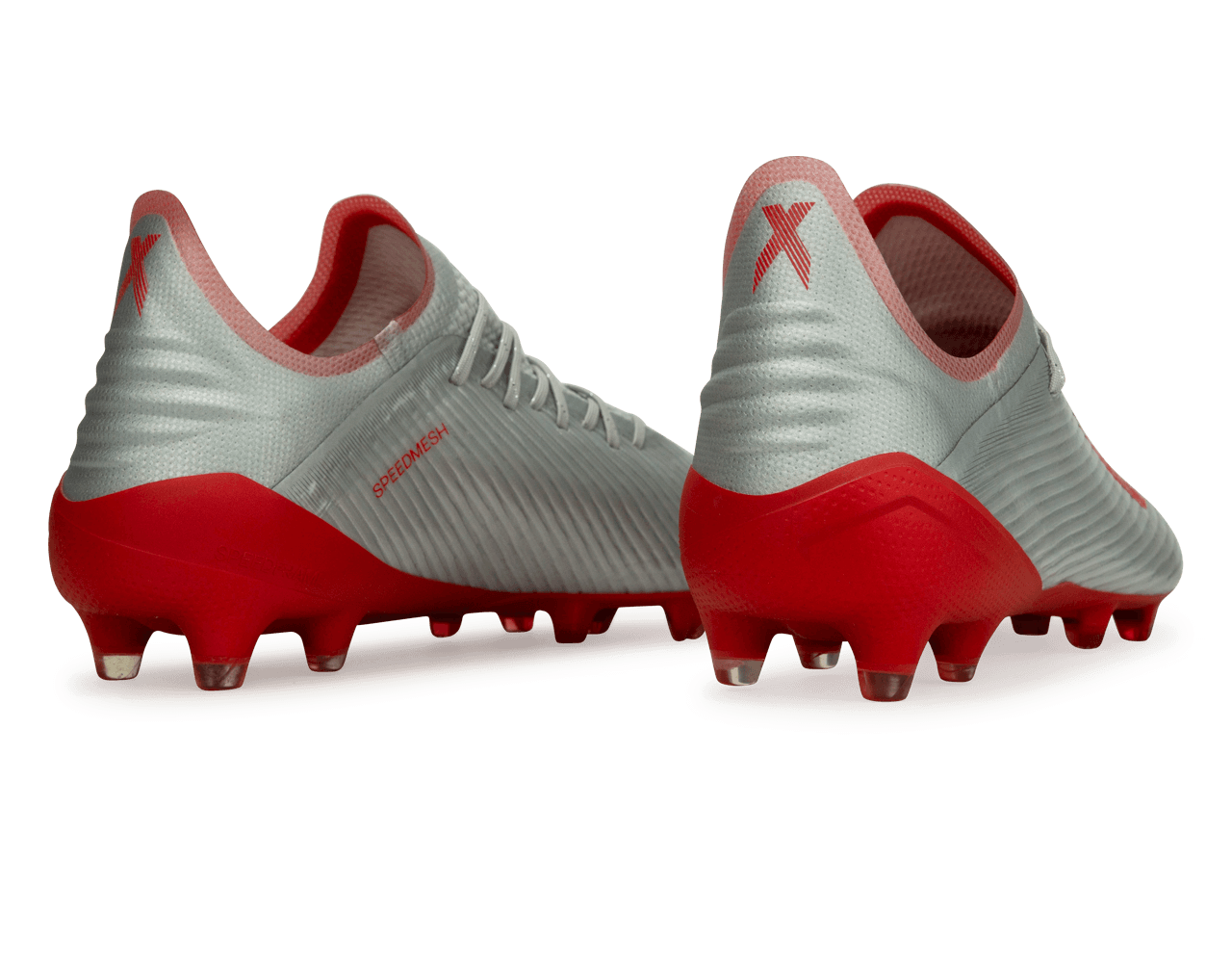 adidas Men s X 19.1 FG Silver Metallic High Res Red Cloud White