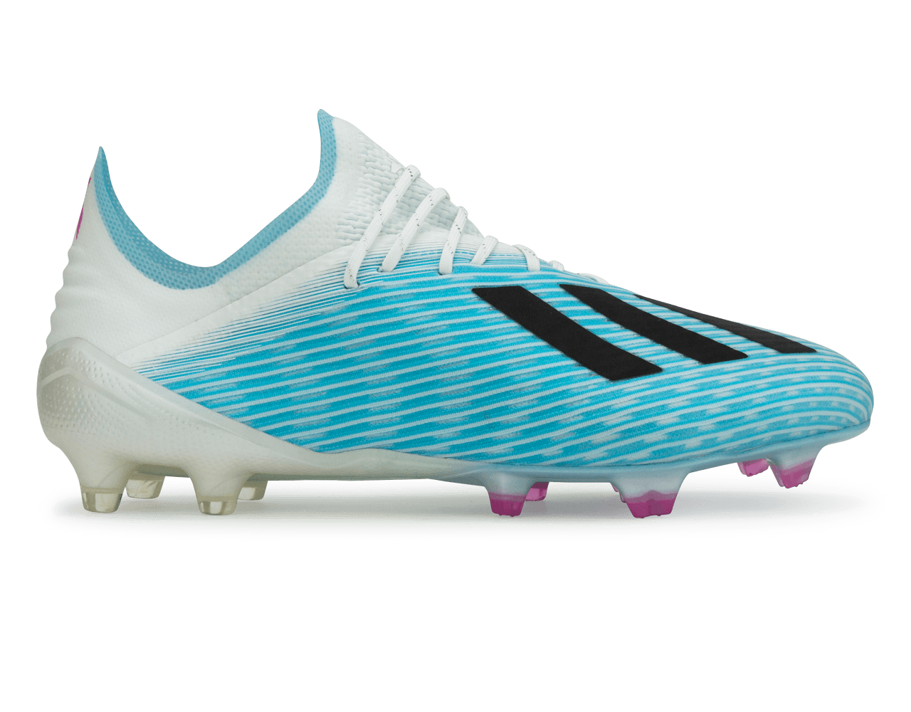 adidas Men s X 19.1 FG Bright Cyan Core Black Shock Pink Azteca