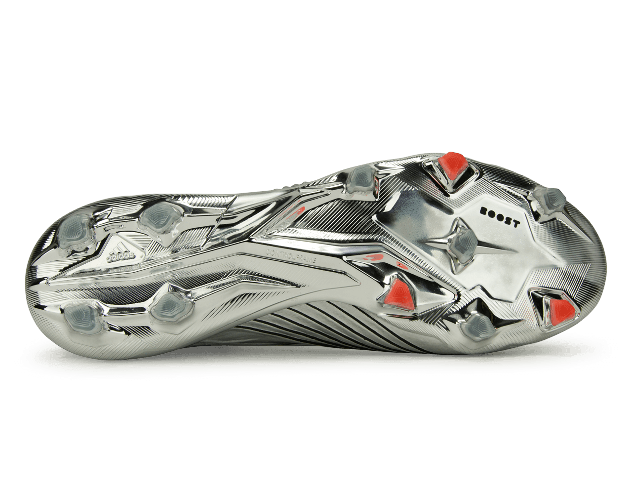 adidas Men's Predator 19+ FG Silver Metallic/Core Black