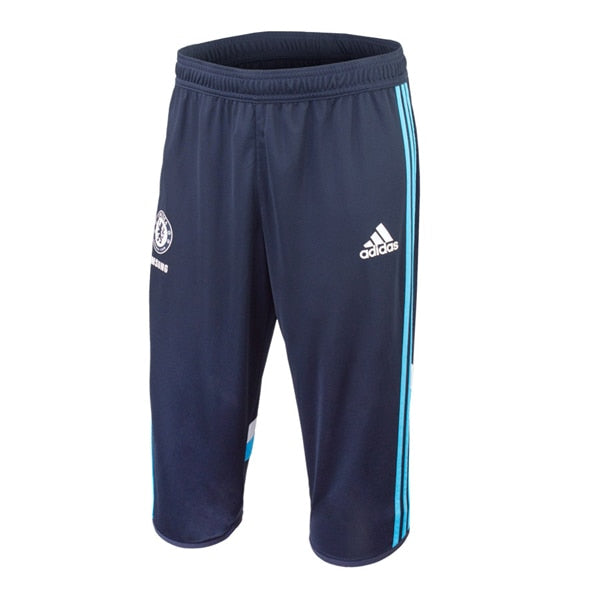 adidas Men's Chelsea 3/4 Training Pants Marine/White – Azteca Soccer
