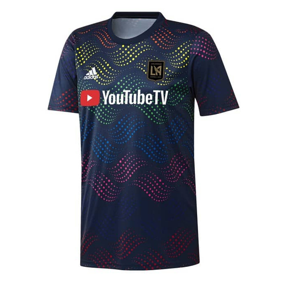 adidas Men's LAFC 2020 Pride Night Pre-Match Navy Jersey – Azteca
