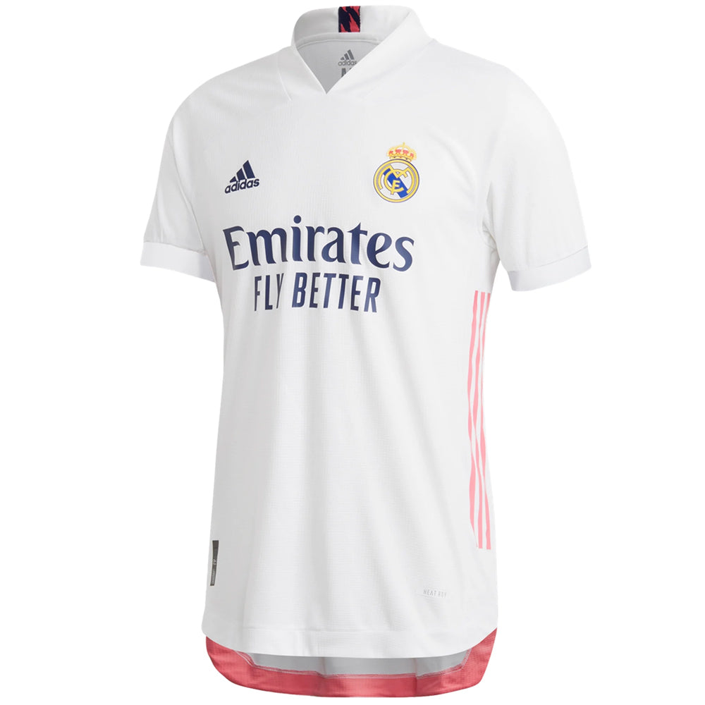 adidas Men's Real Madrid 20/21 Authentic Home Jersey White