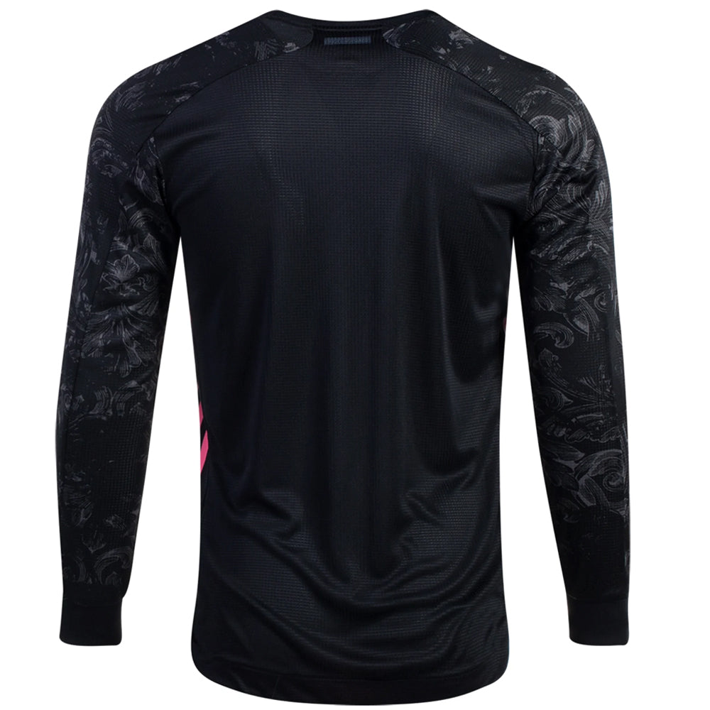 Men's LA Galaxy adidas Black 2020 Goalkeeper Long Sleeve Jersey