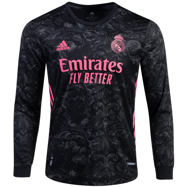 Adidas 2020/21 Real Madrid Third Men's Football Jersey Black