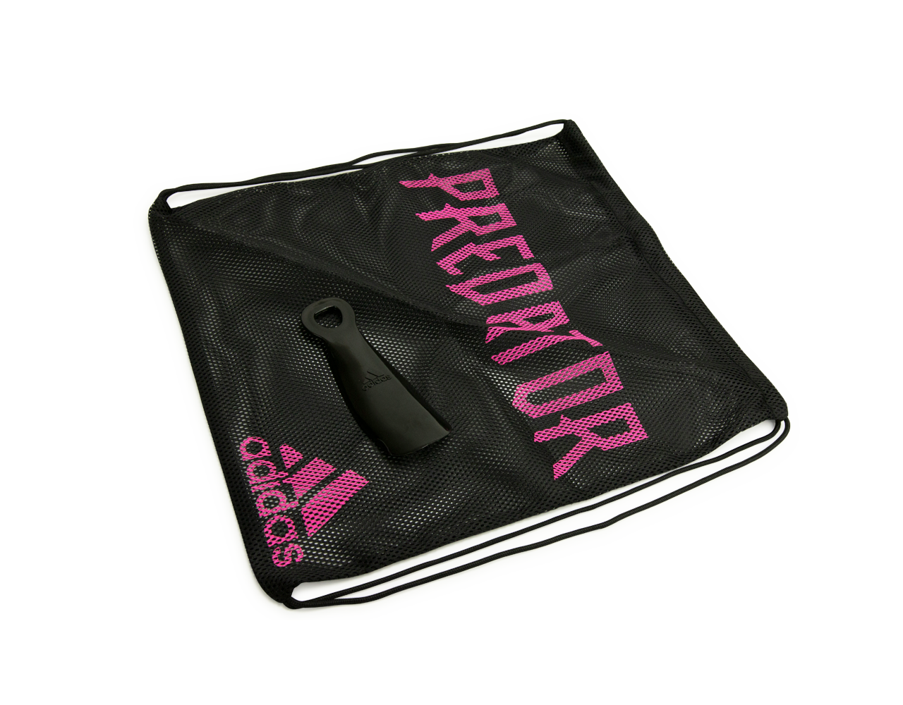 adidas Men's Predator Freak+ FG Black/Pink Shoe bag