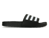adidas Men's Adilette Boost Sandals Black/White Front
