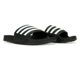 adidas Men's Adilette Boost Sandals Black/White Together