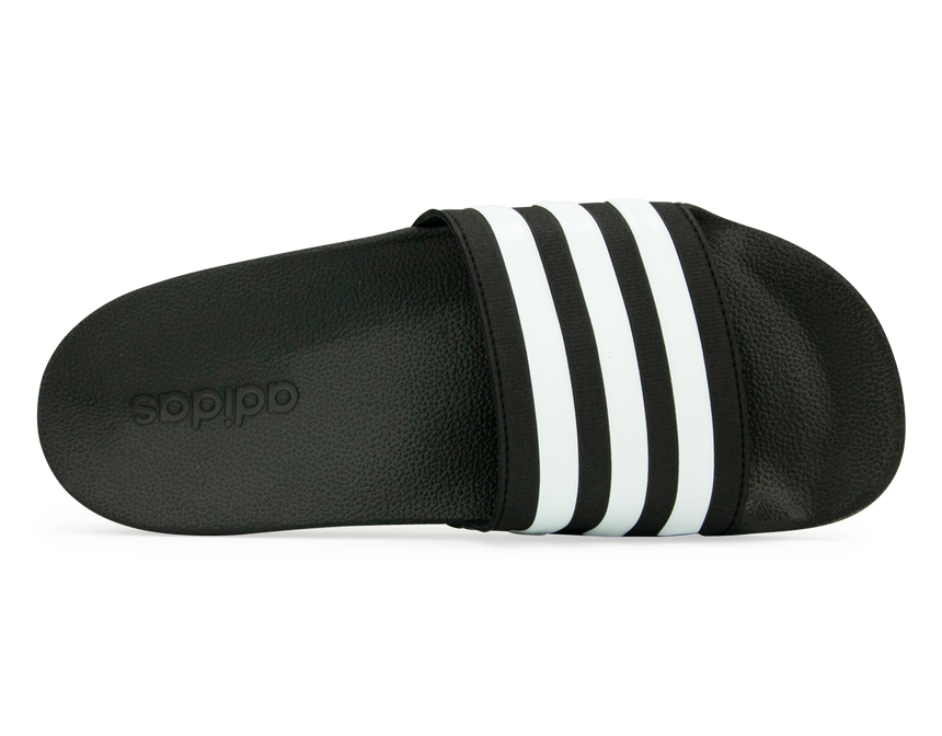 adidas Kids Adilette Shower Slides Black/White Sole