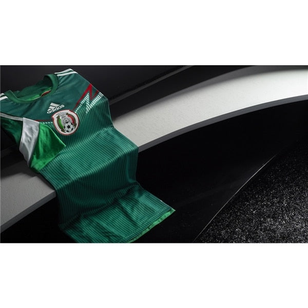 adidas Youth Mexico Soccer Jersey (Home 14/15) @ SoccerEvolution