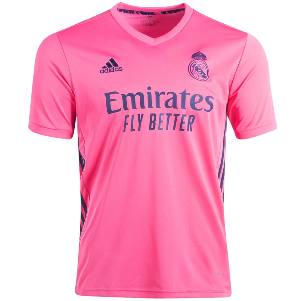 adidas Men's Real Madrid 20/21 Away Jersey Spring Pink