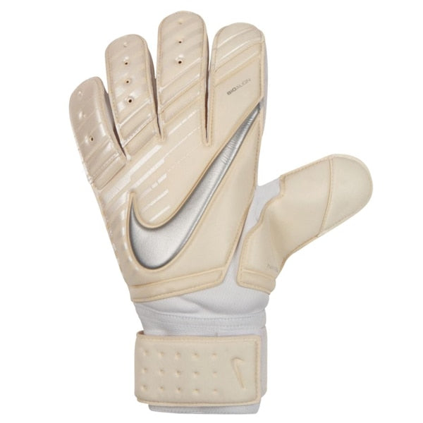 Nike Men's Goalkeeper Premier SGT Gloves White/Chrome