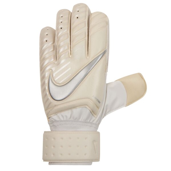 Nike Men's Spyne Pro Goalkeeper Gloves White/Chrome