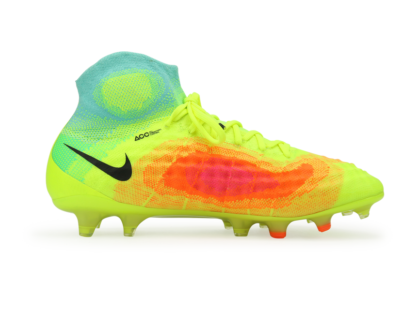 Nike Men's Magista Obra II FG Volt/Black/Total Orange – Azteca Soccer